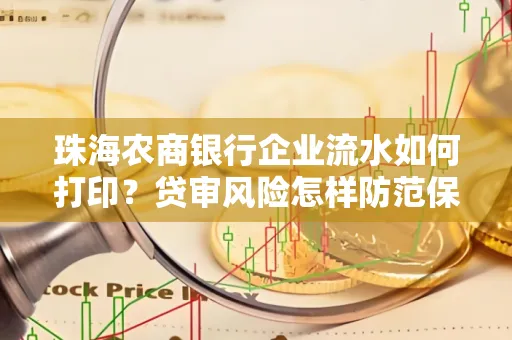 珠海农商银行企业流水如何打印？贷审风险怎样防范保高额度？