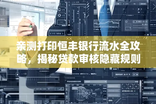 亲测打印恒丰银行流水全攻略，揭秘贷款审核隐藏规则