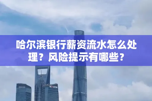 哈尔滨银行薪资流水怎么处理？风险提示有哪些？